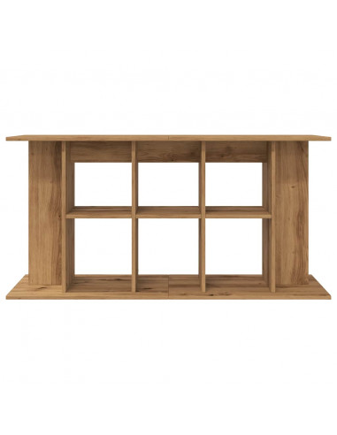 Supporto Acquario 120x40x60 cm Multistrato Rovere Artigianale