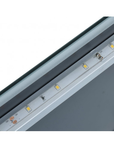 Specchio da Parete a LED per Bagno 50x60 cm