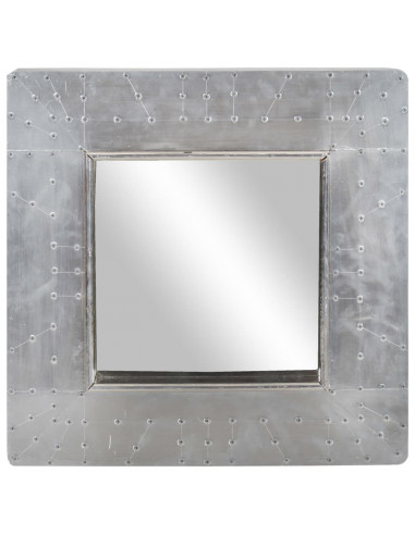 Specchio Stile Aviatore 50x50 cm in Metallo
