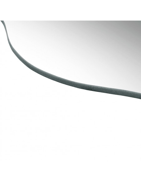 Specchi da Parete 4 pz 100x23 cm Vetro a Onde