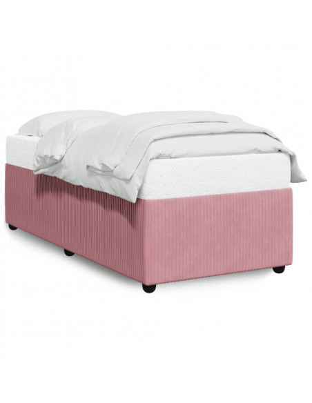 Giroletto Rosa 90x200 cm in Velluto