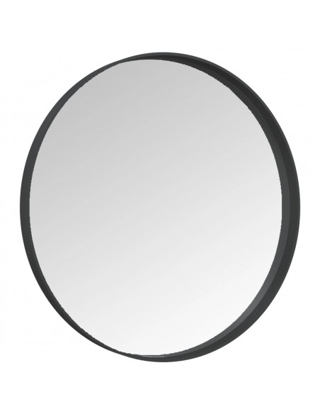 Specchio da Parete Nero 50 cm