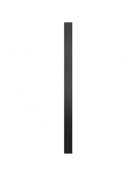 Specchio da Parete Nero 50 cm