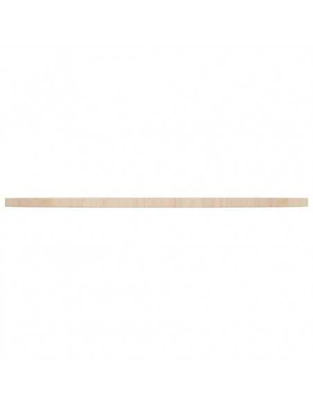 Piano Tavolo Ø90x2,5 cm in Legno Massello di Pino