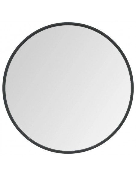 Specchio da Parete Nero 60 cm