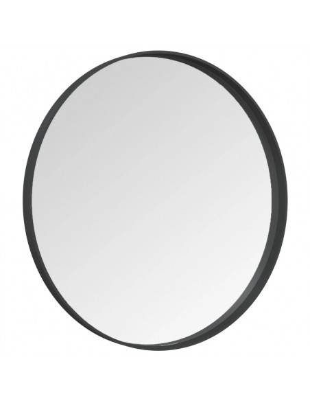 Specchio da Parete Nero 60 cm