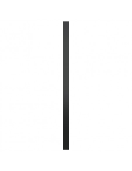 Specchio da Parete Nero 60 cm