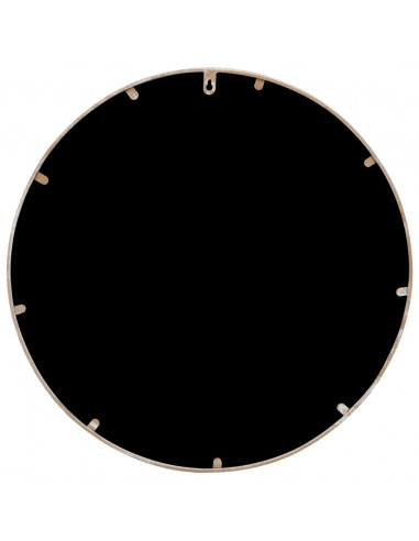 Specchio Sabbia 60x2,5 cm Rotondo in Ferro per Uso Interno