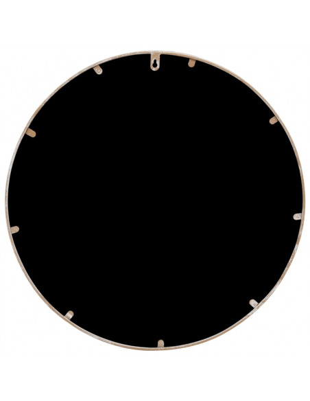 Specchio Sabbia 60x2,5 cm Rotondo in Ferro per Uso Interno