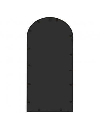 Specchio Nero 70x30 cm Ferro per Uso Interno