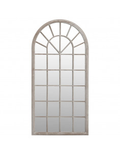 Specchio da Giardino Sabbia 90x45 cm in Ferro per Uso Esterno 2