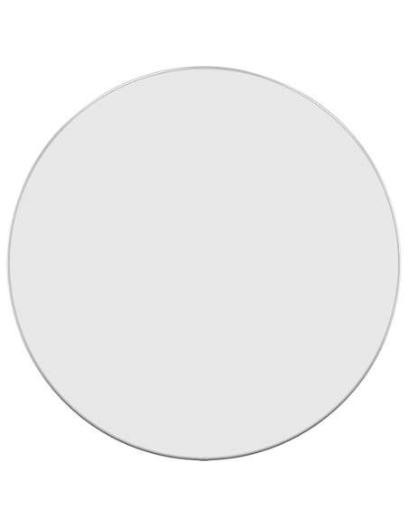 Specchio da Parete Argento Ø 60 cm Rotondo