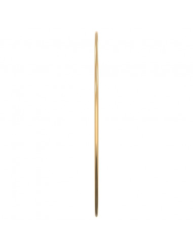 Specchio da Parete Dorato Ø 40 cm Rotondo