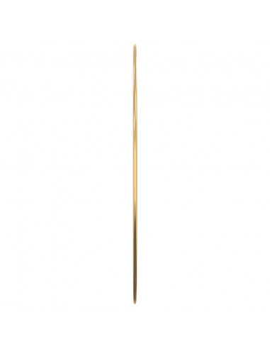 Specchio da Parete Dorato Ø 50 cm Rotondo