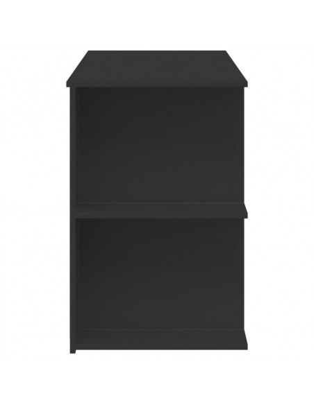 Scrivania Nera 140x50x75 cm in Legno Multistrato