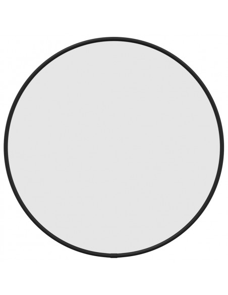 Specchio da Parete Nero Ø 40 cm Rotondo