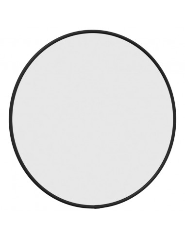 Specchio da Parete Nero Ø 40 cm Rotondo