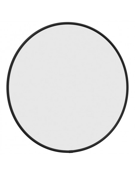 Specchio da Parete Nero Ø 40 cm Rotondo