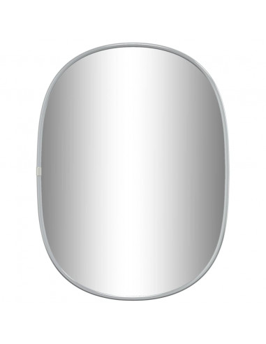 Specchio da Parete Argento 40x30 cm