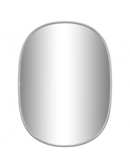 Specchio da Parete Argento 40x30 cm