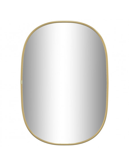 Specchio da Parete Dorato 50x35 cm