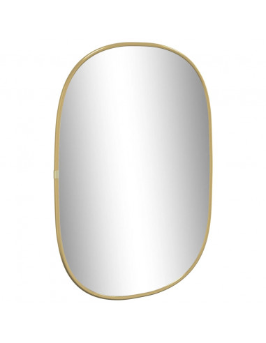 Specchio da Parete Dorato 50x35 cm