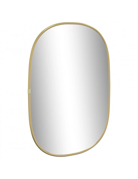 Specchio da Parete Dorato 50x35 cm