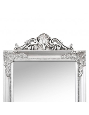 Specchio Autoportante Argento 45x180 cm