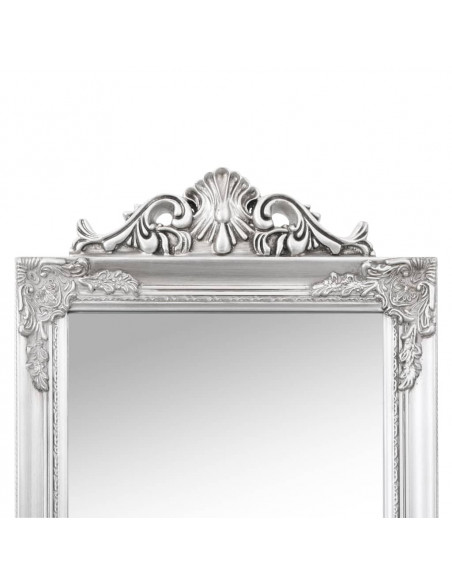 Specchio Autoportante Argento 45x180 cm