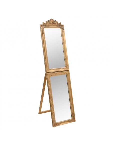 Specchio Autoportante Dorato 45x180 cm