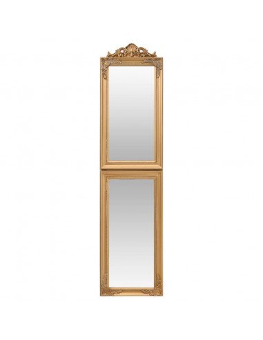 Specchio Autoportante Dorato 45x180 cm