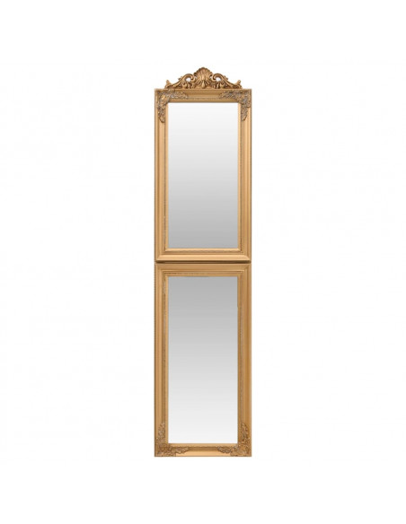 Specchio Autoportante Dorato 45x180 cm