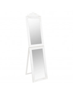 Specchio Autoportante Bianco 40x160 cm 2