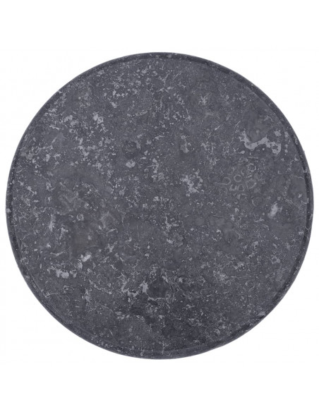Piano per Tavolo Grigio Ø50x2,5 cm in Marmo
