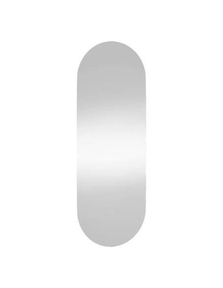 Specchio da Parete 15x40 cm Vetro Ovale