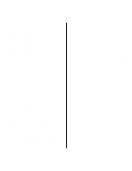 Specchio da Parete 15x40 cm Vetro Ovale