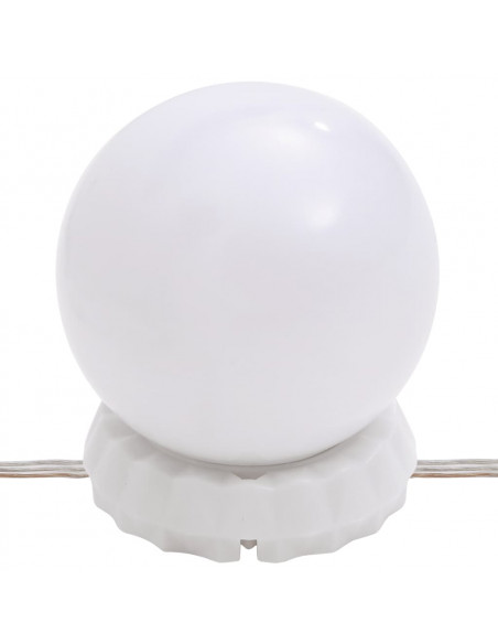 Specchio da Parete con Luci LED 50x100 cm Vetro Rettangolare