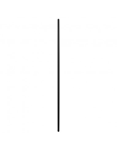 Specchio da Parete Nero Ø 50 cm Rotondo