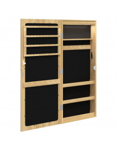 Armadio Portagioie a Specchio con Luci LED a Parete 2