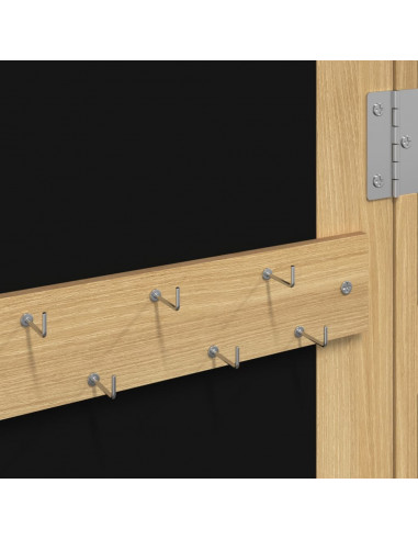 Armadio Portagioie a Specchio con Luci LED a Parete