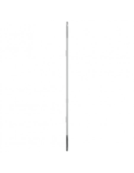 Specchio da Parete Argento 50x20 cm Ovale