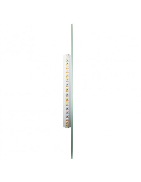 Specchio da Bagno LED 60x25 cm Ovale