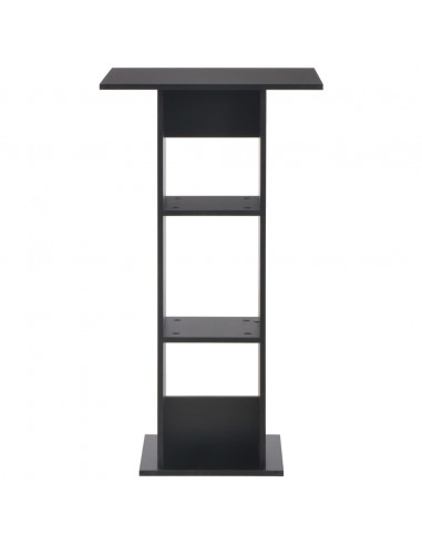 Tavolo da Bar Nero 60x60x110 cm