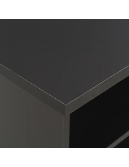 Tavolo da Bar Nero 60x60x110 cm