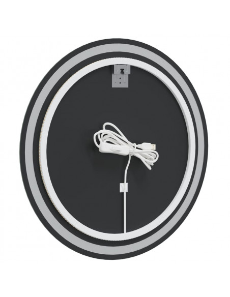 Specchio da Bagno LED 70 cm Rotondo