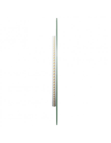 Specchio da Bagno LED 80x35 cm Ovale