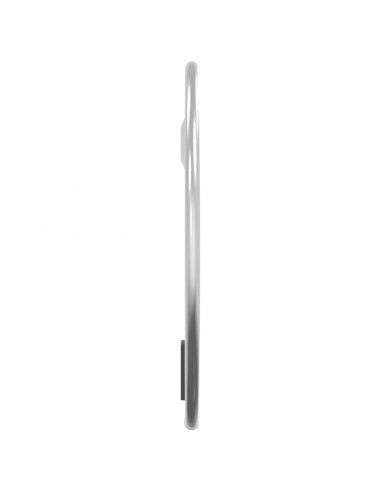 Specchio da Parete Argento Ø 20 cm Rotondo