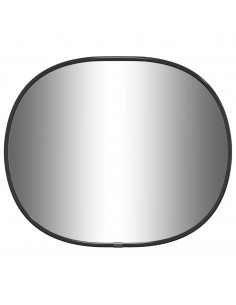 Specchio da Parete Nero 30x25 cm 2