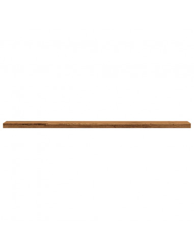 Ripiani Libreria 4 pz Legno Vecchio 60x10x1,5 cm in Truciolato