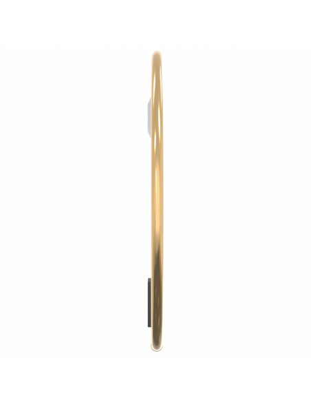Specchio da Parete Dorato Ø 20 cm Rotondo